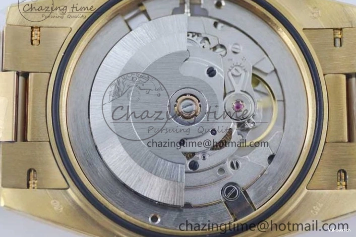 Dial YG Steel 40mm 1:1 Best TWF A2836 Crystal Date 904L YG Edition on Bracelet Day YG 0430